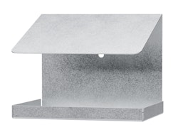 Alberts® Futterhaus Gasthaus Schrägdach Verzinkt