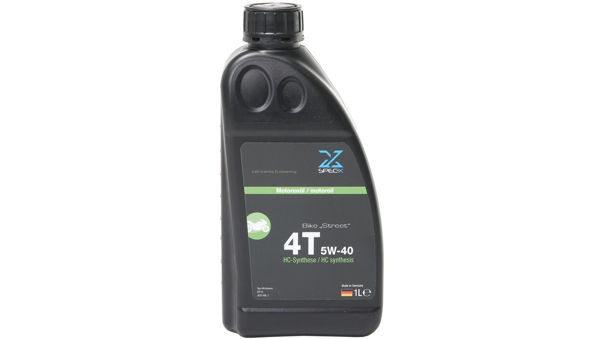 Spec X Motoröl Bike 4T Street 1 Liter 5W-40 HC-Synthese