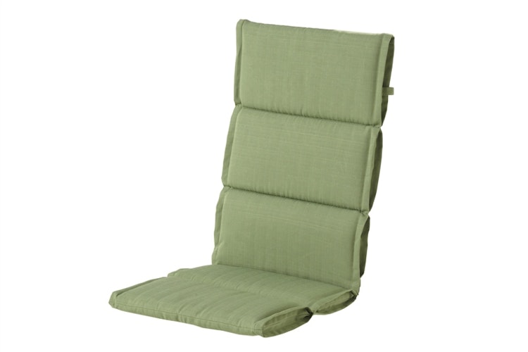 Hartman Hochlehner-Auflage CASUAL, 123 x 50 x 5 cm, 100 % Polyester Green - Abverkauf 