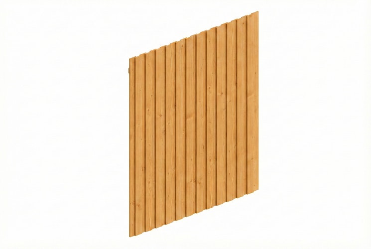 Skan Holz Carport Seitenwand - Deckelschalung