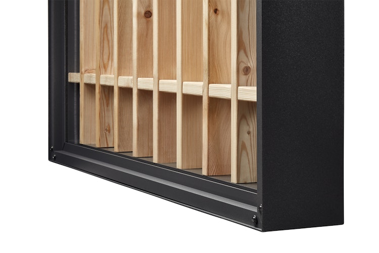 Gutta Rechteckvordach BS Timber 250 inkl. Wasserspeier