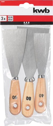kwb Spachtelsatz 3-tlg 29997