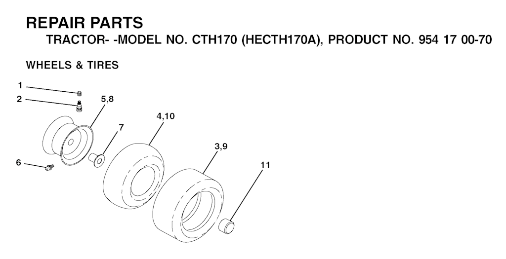 Explosionszeichnung Ersatzteile