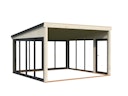Vorschaubild Palmako Glashaus Lumi 16,6 m² (Wintergartenanbau) - Slide