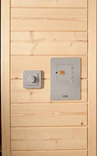 Infraworld Infrarotkabine TrioSol Natura 120 inkl. 5-teiligem gratis Zubehörset