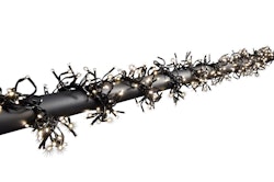 Konstsmide Weihnachtsbeleuchtung  Micro LED Büschelllichterkette Cluster 768 warmweiß