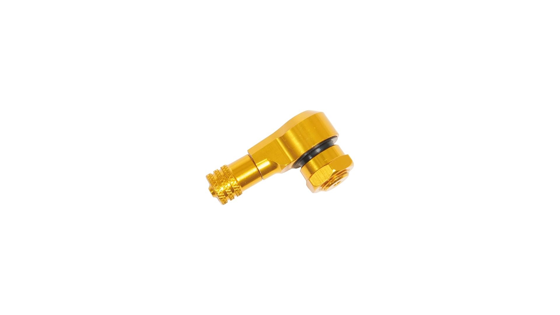 Spec X Reifenventil 11,3 mm Winkelventil Gold Eloxiert