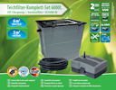 Heissner SMARTLINE Teichaußenfilter mit UVC-Pumpe 1000 l/h (HLF6000-00)