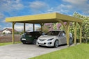 Vorschaubild Skan Holz Carport Friesland 557x555 cm inkl. 1 Einfahrtsbogen Sparset 7