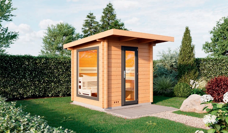 Infraworld Gartensauna Terra 5 - 70 mm