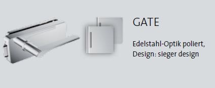 Gate-edelstahl-poliert