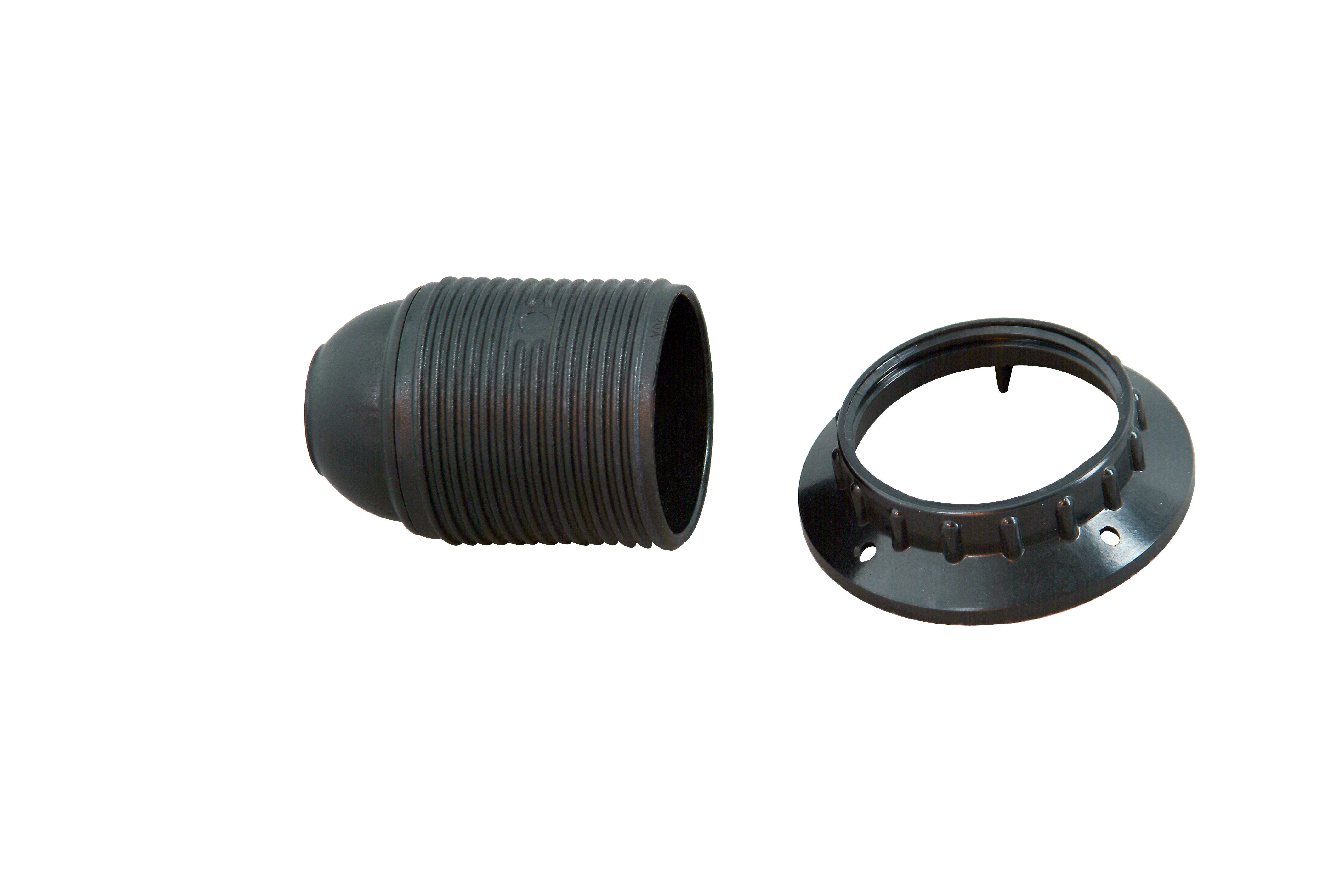 Kopp Isolierstoff-Fassung E27 schwarz