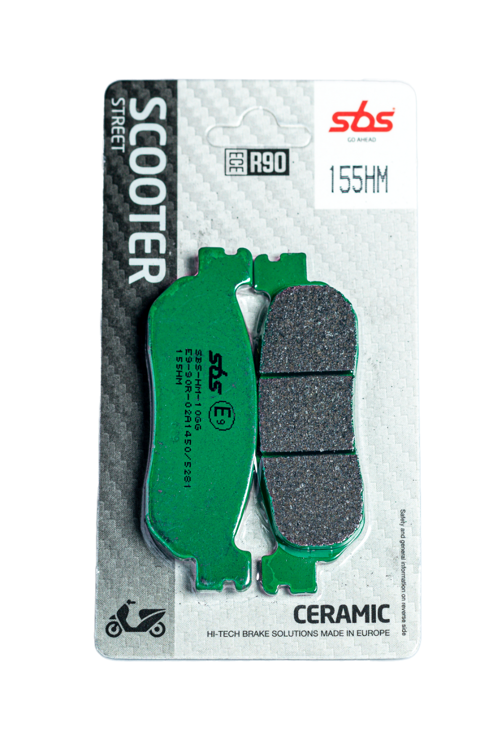 SBS Scooterbelag 155HM Street Ceramic