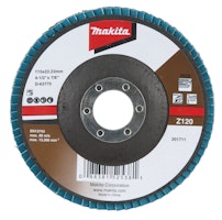Makita Fächerschleifscheibe 115 mm Z120 D-63775