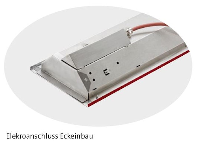 Infraworld VITALlight-IPX4 Infrarotstrahler-Set anthrazit Easy Control: silbergrau - Eckeinbau