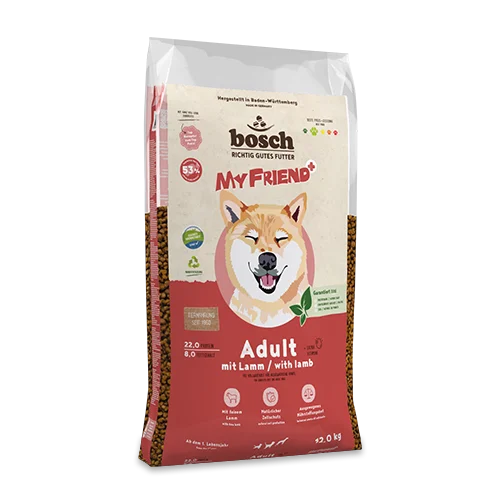 bosch tiernahrung 12kg MyFriend Lamm Adult Hundetrockenfutter