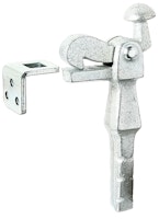 Alberts® Torfeststeller f.d.Befest.i.Boden,Grauguss,galv.blau verz.z.Einbetonieren,H168mm 