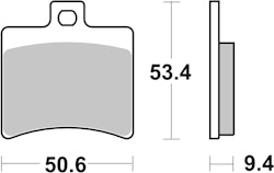SBS Scooterbelag 152HF Street Ceramic
