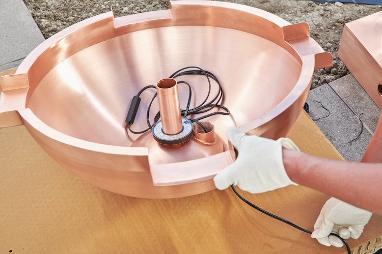 Oase Kupferschale Rund 90