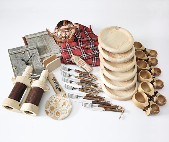 Wolff Finnhaus Lapplandpaket ohne Rentierfelle