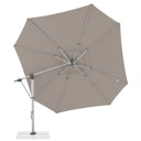 Vorschaubild doppler Pendelschirm EXPERT 400 Side, Aluminium Silber / 100 % Polypropylen 220 g/m²