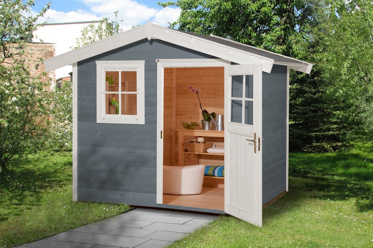 Weka Gartenhaus 123 - 28 mm