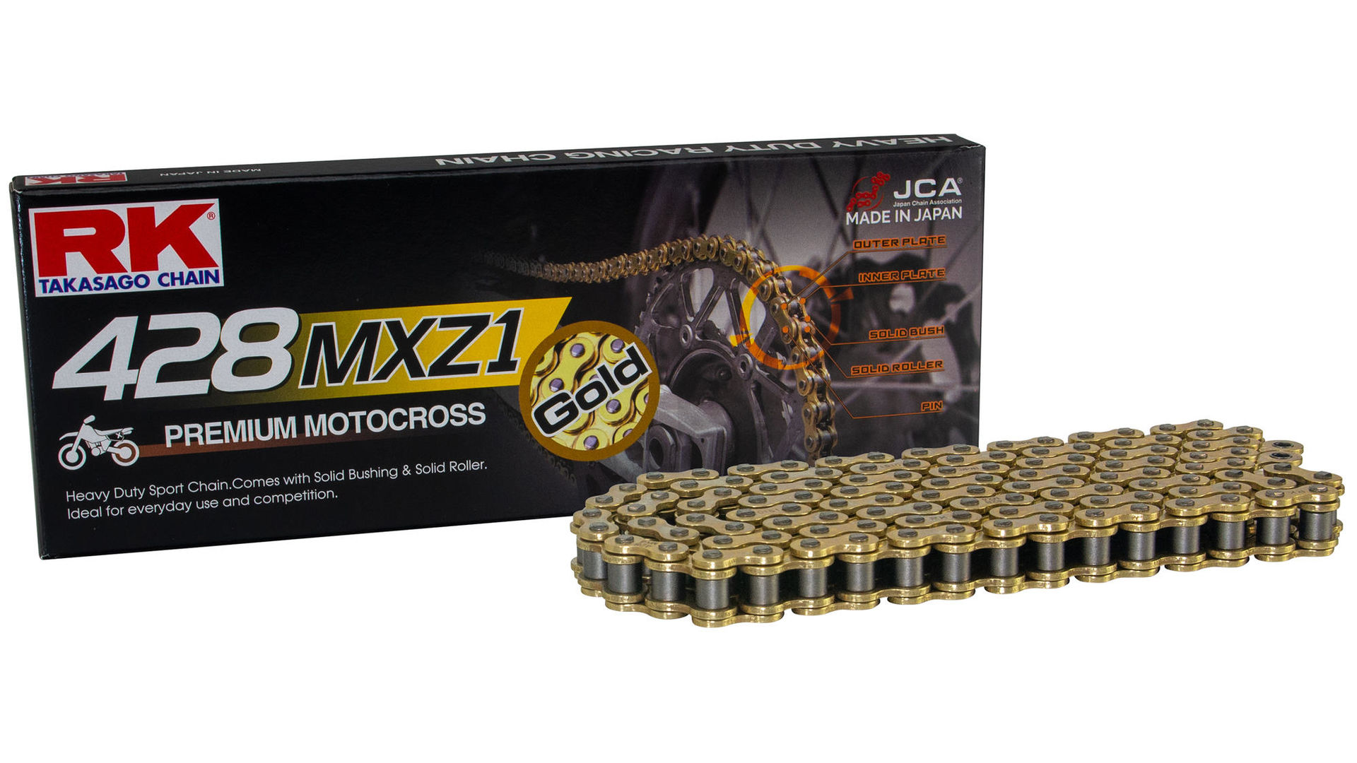 RK Kette GB428MXZ1, 128 Glieder