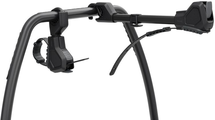 Thule Heckträger VeloSpace 3 schwarz für 2 Fahrräder, Abklappwinkel von 50 °