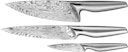 WMF Messer-Set 3-teilig Chef`s Edition Damasteel