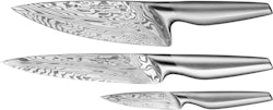 WMF Messer-Set 3-teilig Chef`s Edition Damasteel