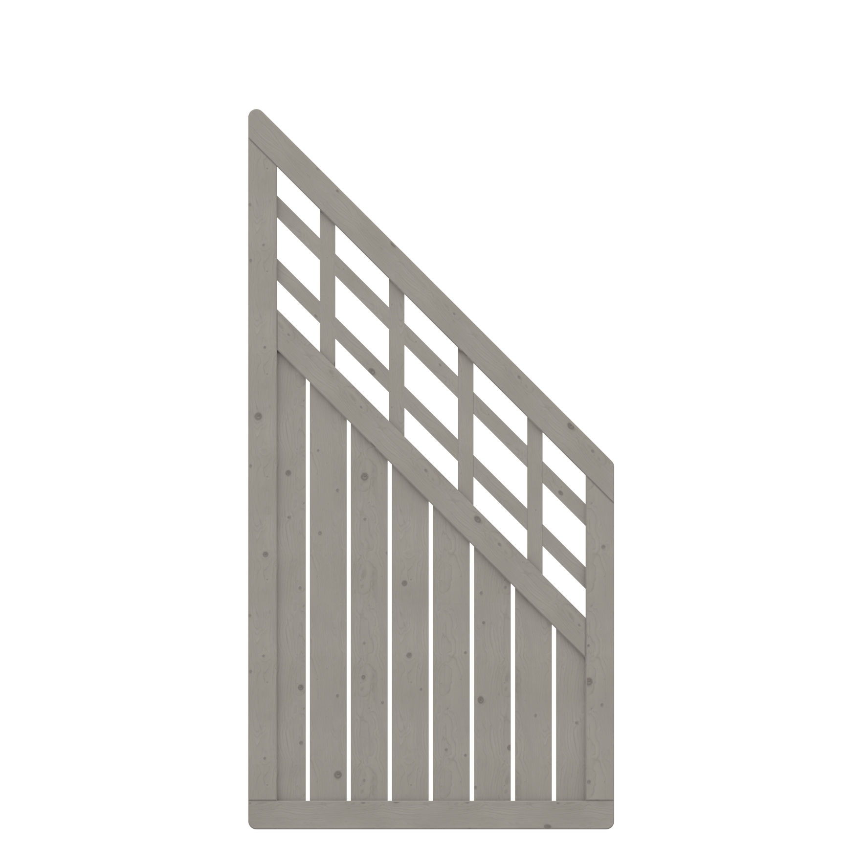 TraumGarten Como 90x179/90 cm mit Rankgitter Grau - Abverkauf!