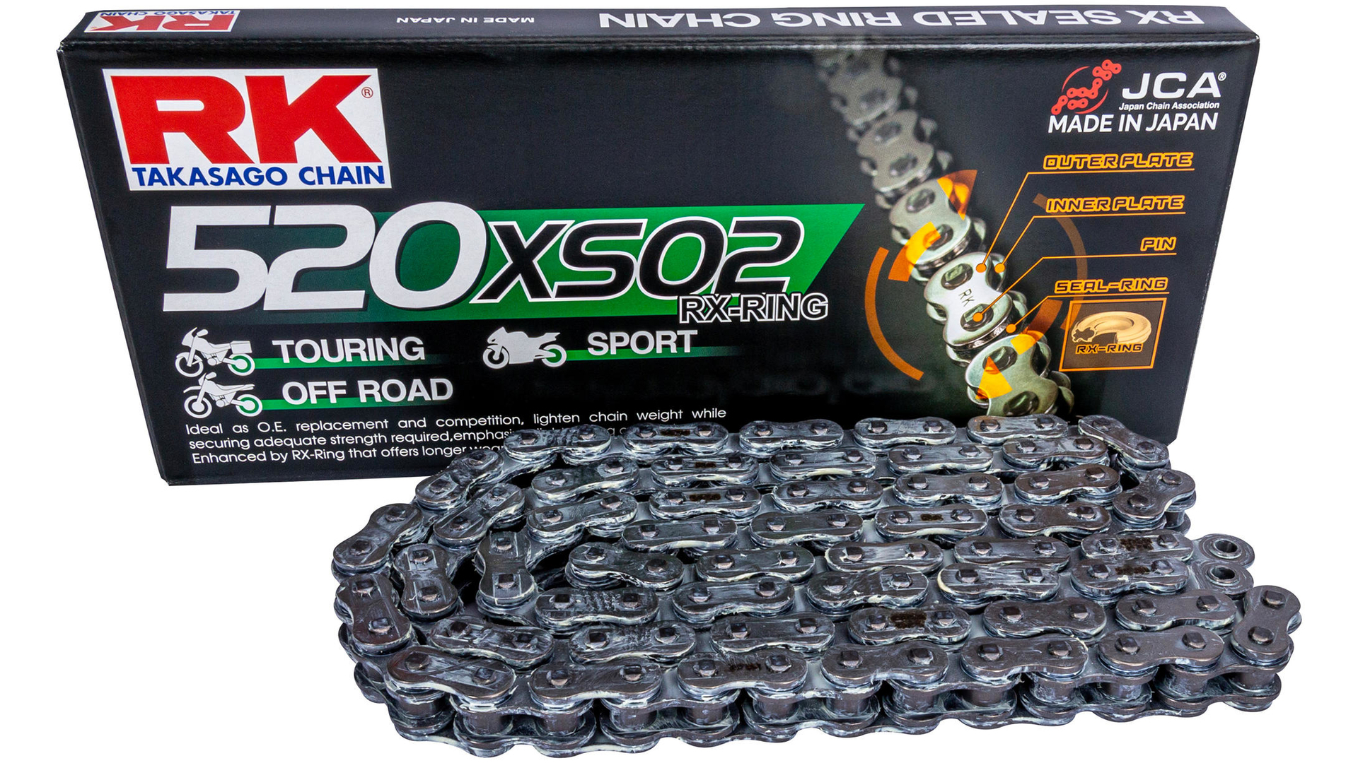 RK Kette 520XSO2, 102 Glieder