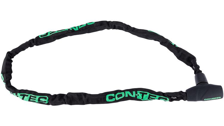 CONTEC Kettenschloss SLoc 100 cm schwarz