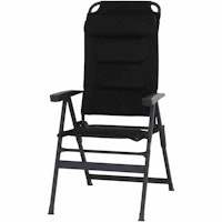 Siena Garden Campingsessel + Premium, Aluminium Anthrazit / 2D Mesh (100 % Polyester) Anthrazit - Abverkauf
