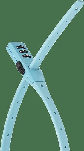 Trelock Zahlen-Kabelschloss Strap It 53 cm blau