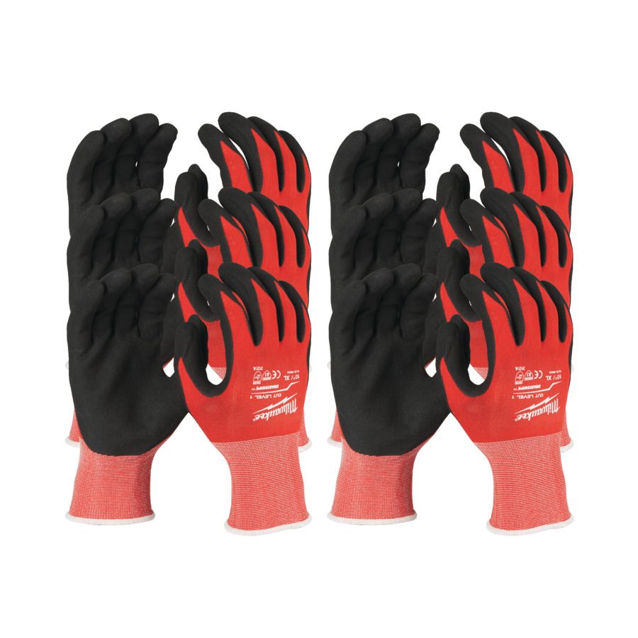 Milwaukee Schnittschutzhandschuhe Kl.1 XL/10 (12P) 4932471616