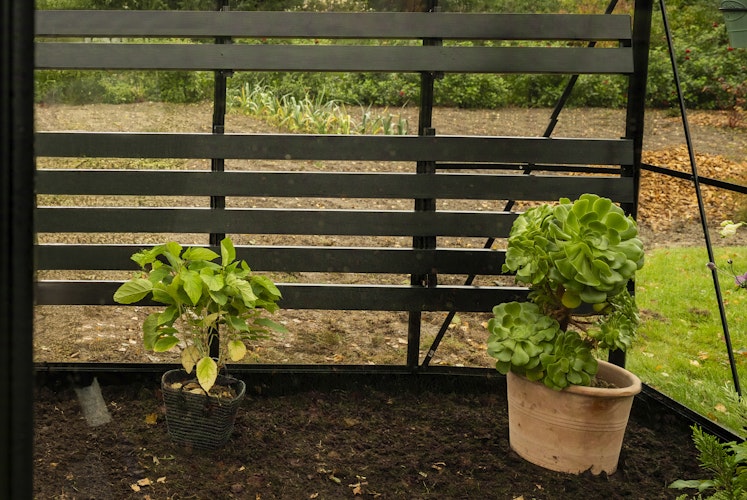 Juliana klappbarer Lamellentisch für Gewächshaus Qube 6 - 3,6 m² / 4,7 m² / 5,9 m²