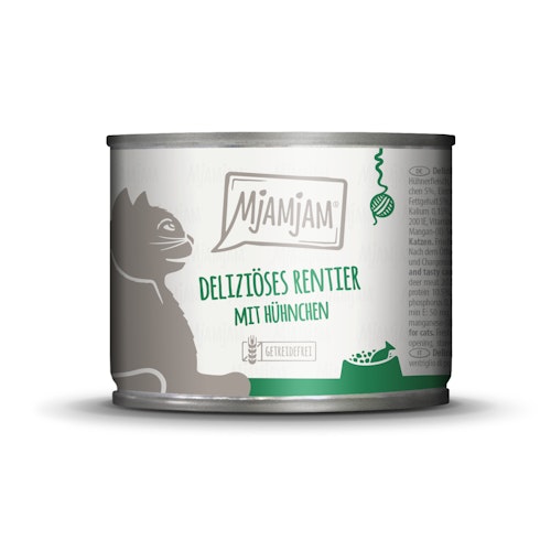MJAMJAM Leckere Mahlzeit 200g Dose Katzennassfutter