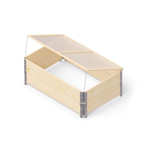 NOOR upyard™ Frühbeetdeckel 120x80 cm natur