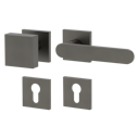 Vorschaubild Griffwerk Wechselgarnitur VAYA 291 AVUS fast2fix Fast2Fix  Rosetten eckig Knopf SQUARE Kaschmirgrau R