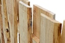 Vorschaubild T&J JÜTLAND Sichtschutzzaun Lärche 180 x 150 cm
