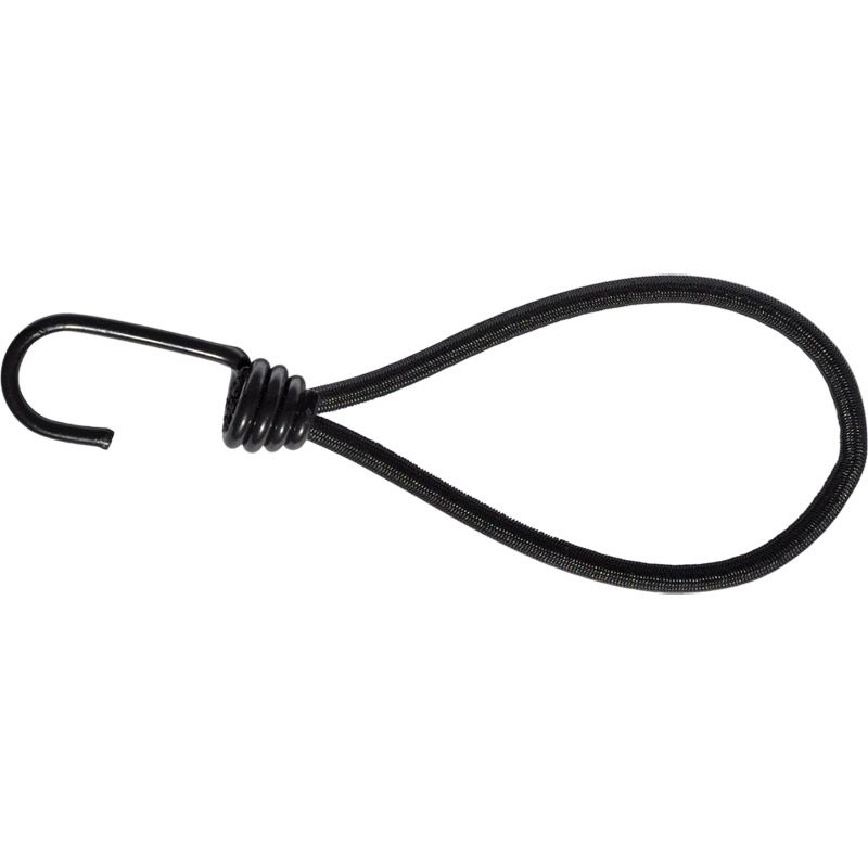 25 x Gummispanner/Spiralhaken, 250 mm, Seil-Ø 6 mm