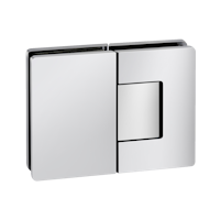 Griffwerk Pendeltürband 1.0 -Glas-Wand -Edelstahl-Optik matt 50Kg Traglast (pro Paar) -stückweise verpackt