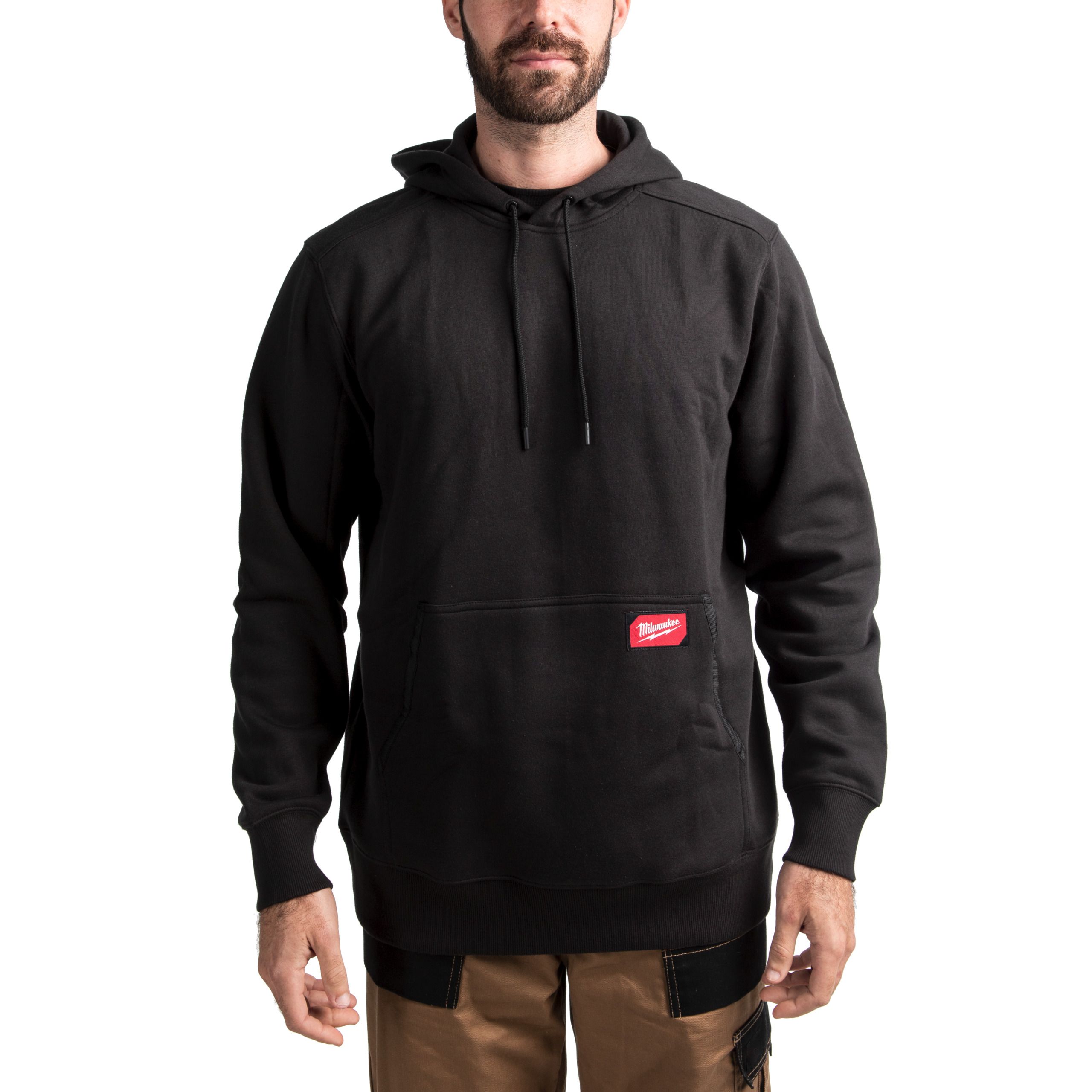 Milwaukee WHMWBL-L leichter Arbeits-Kapuzen-Pullover schwarz 4932493118
