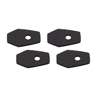 HIGHSIDER smart Montageplatten Indy Spacer Schwarz