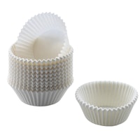 Kaiser Muffin-Papierbackförmchen-Set 200 Stück weiß Creativ
