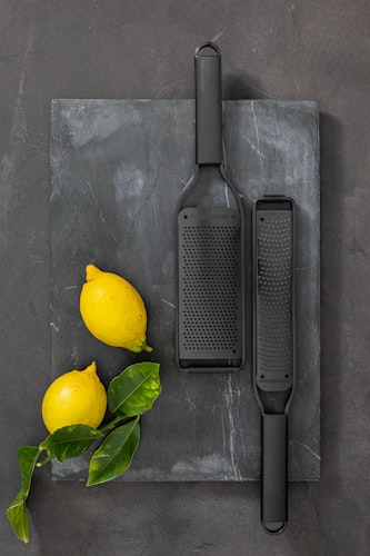 Microplane Zester BLACK SHEEP Black Steel