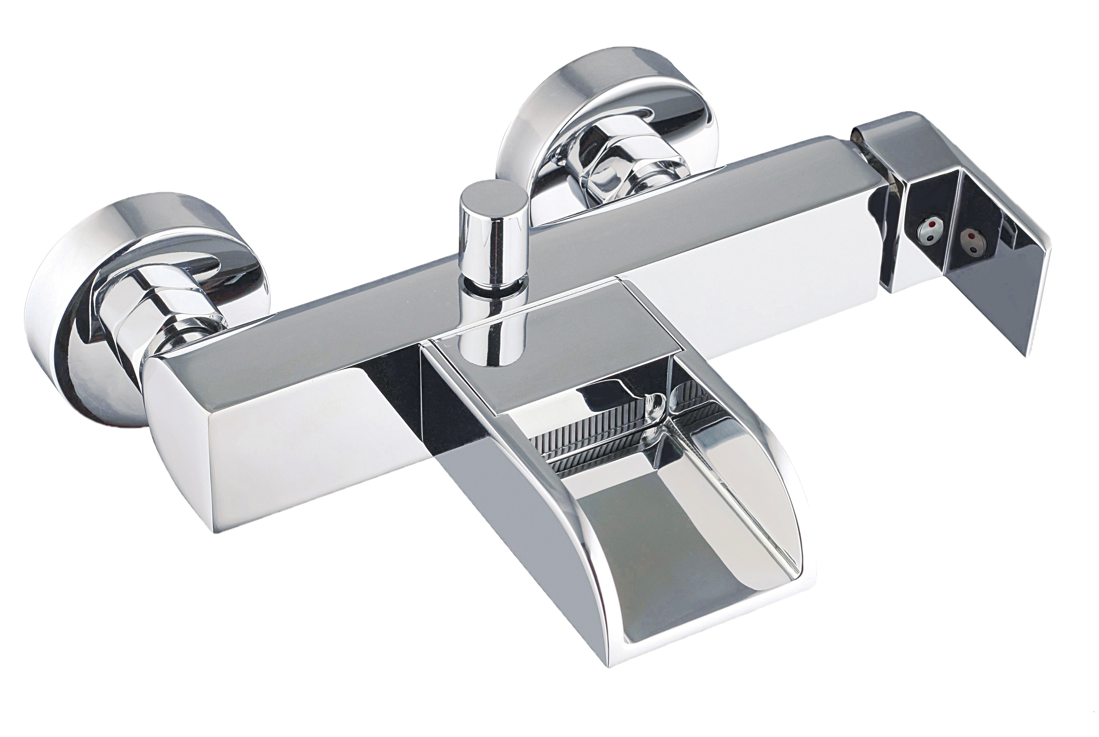 Design-Wannenfüllarmatur IDROVIA, Chrom