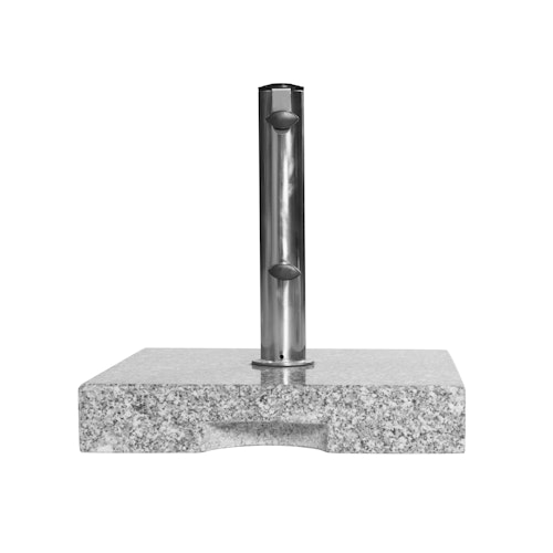 Derby Granitsockel 25 kg, Hellgrau
