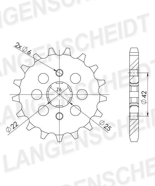 Supersprox Ritzel 530 15Z